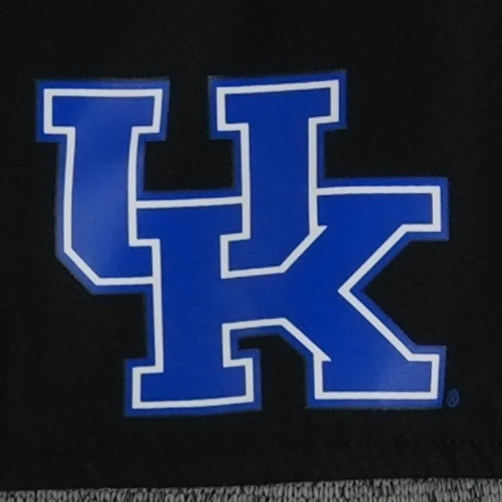 Captivating UK Kentucky Wildcats Jacket Men's Size Large Black Gray NCAA